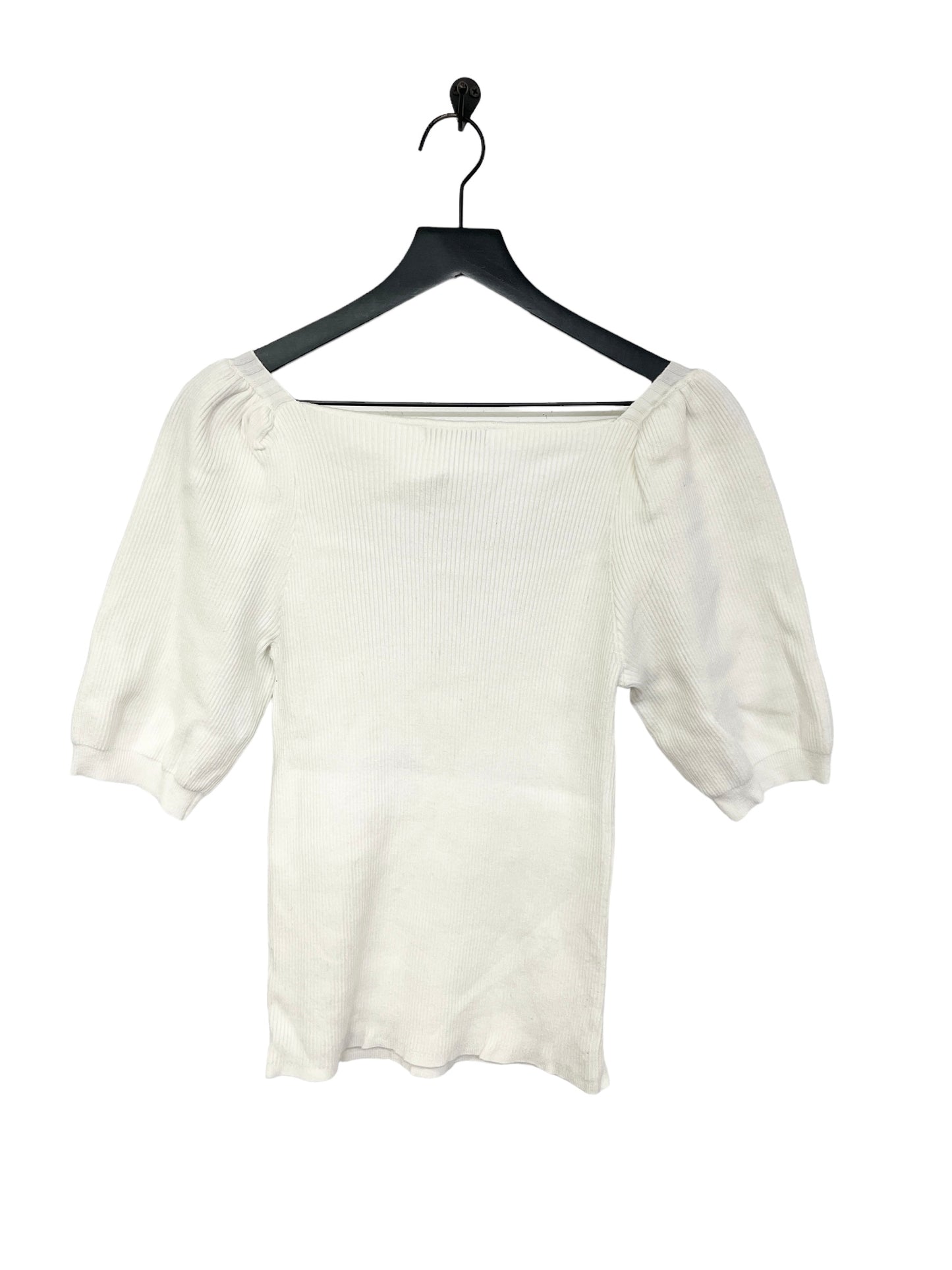 Top Short Sleeve By Z Supply In White, Size: L