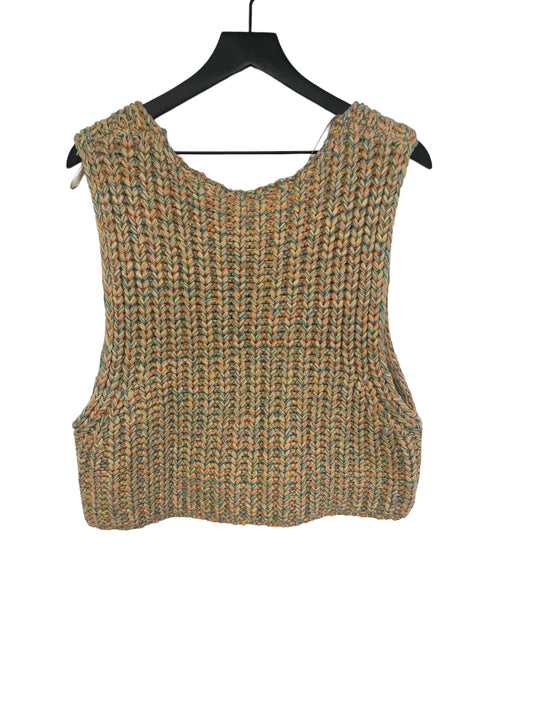 Vest Sweater By Free People In Multi-colored, Size: M