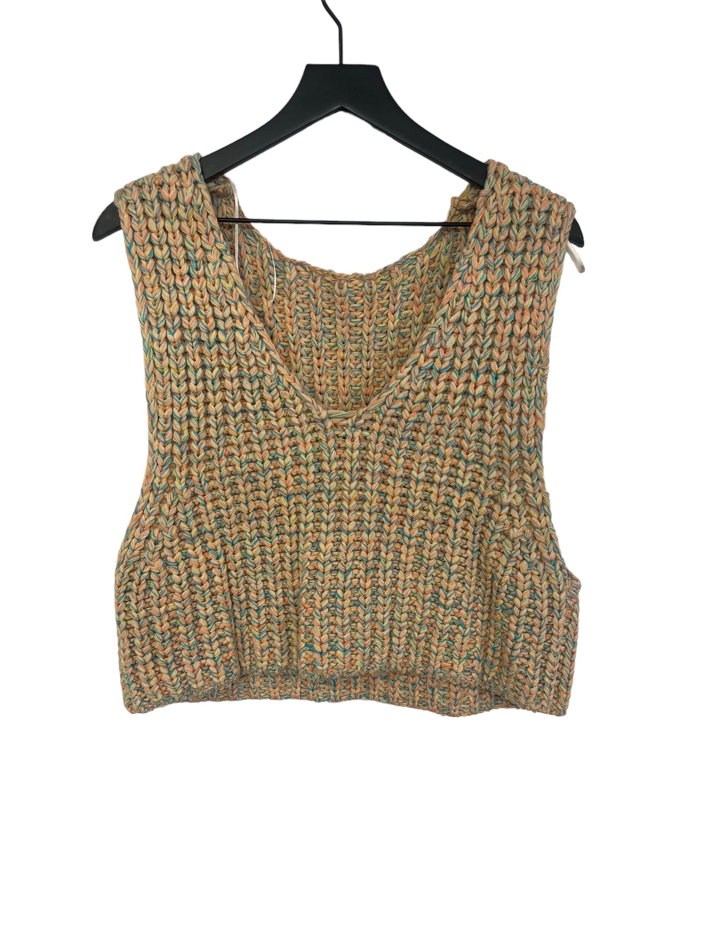 Vest Sweater By Free People In Multi-colored, Size: M