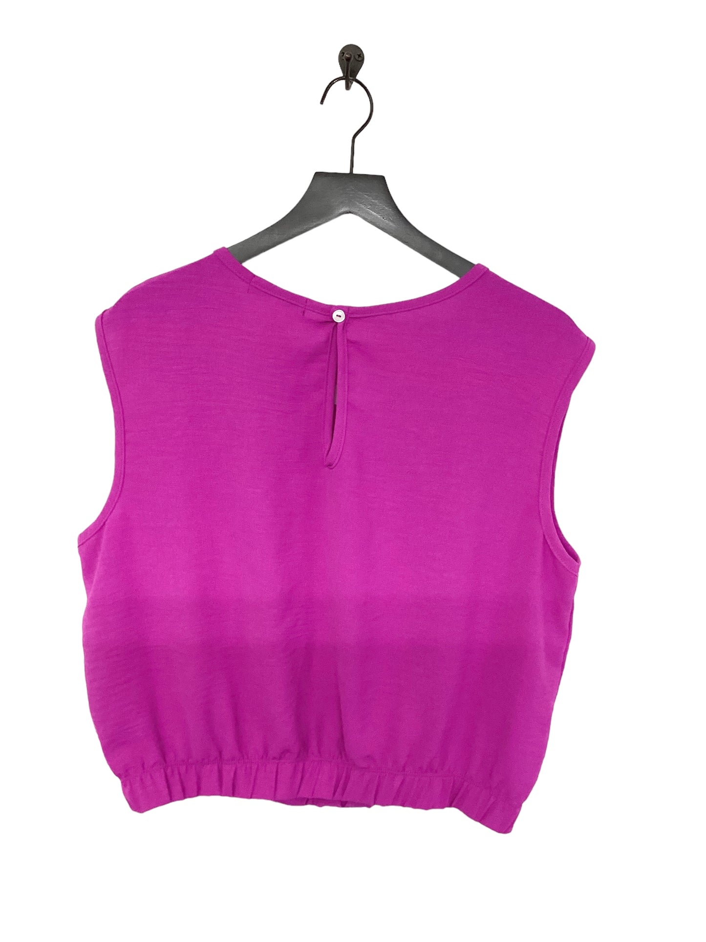 Top Sleeveless By Clothes Mentor In Purple, Size: 2x