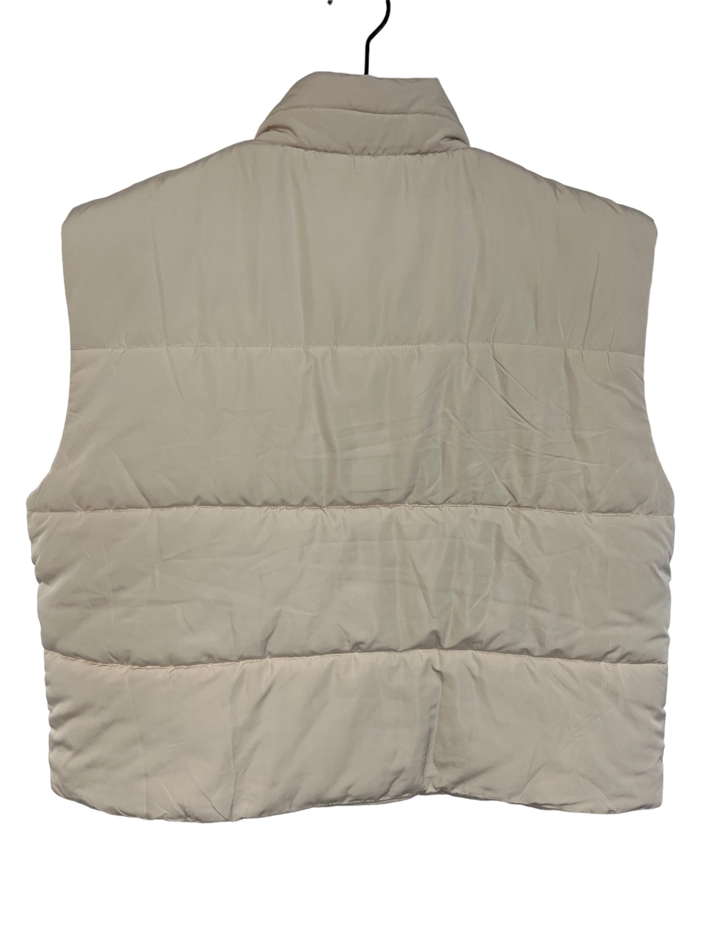 Vest Puffer & Quilted By Wishlist In Cream, Size: L