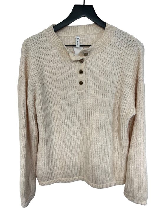 Sweater By Wishlist In Ivory, Size: S