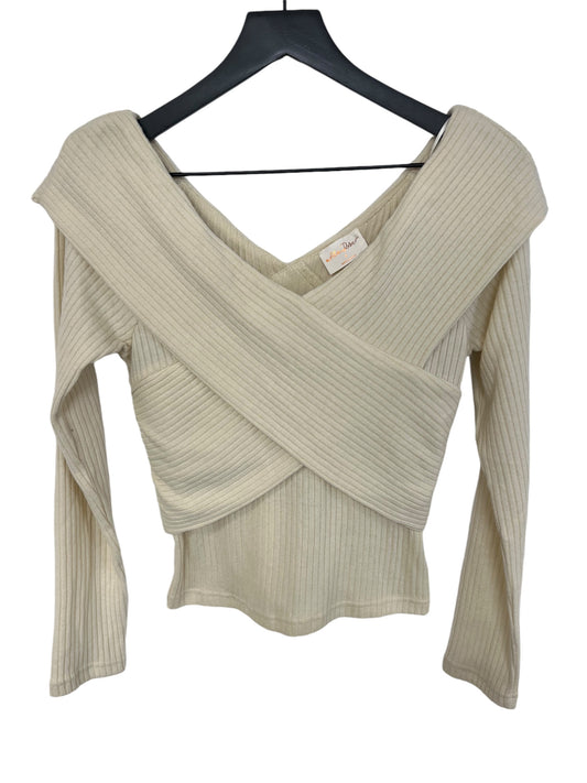 Sweater By Cmc In Cream, Size: S