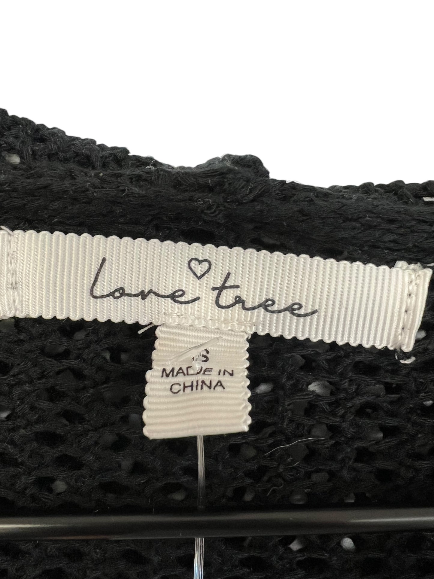 Sweater By Love Tree In Black, Size: S