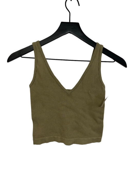 Top Sleeveless By Free People In Green, Size: M