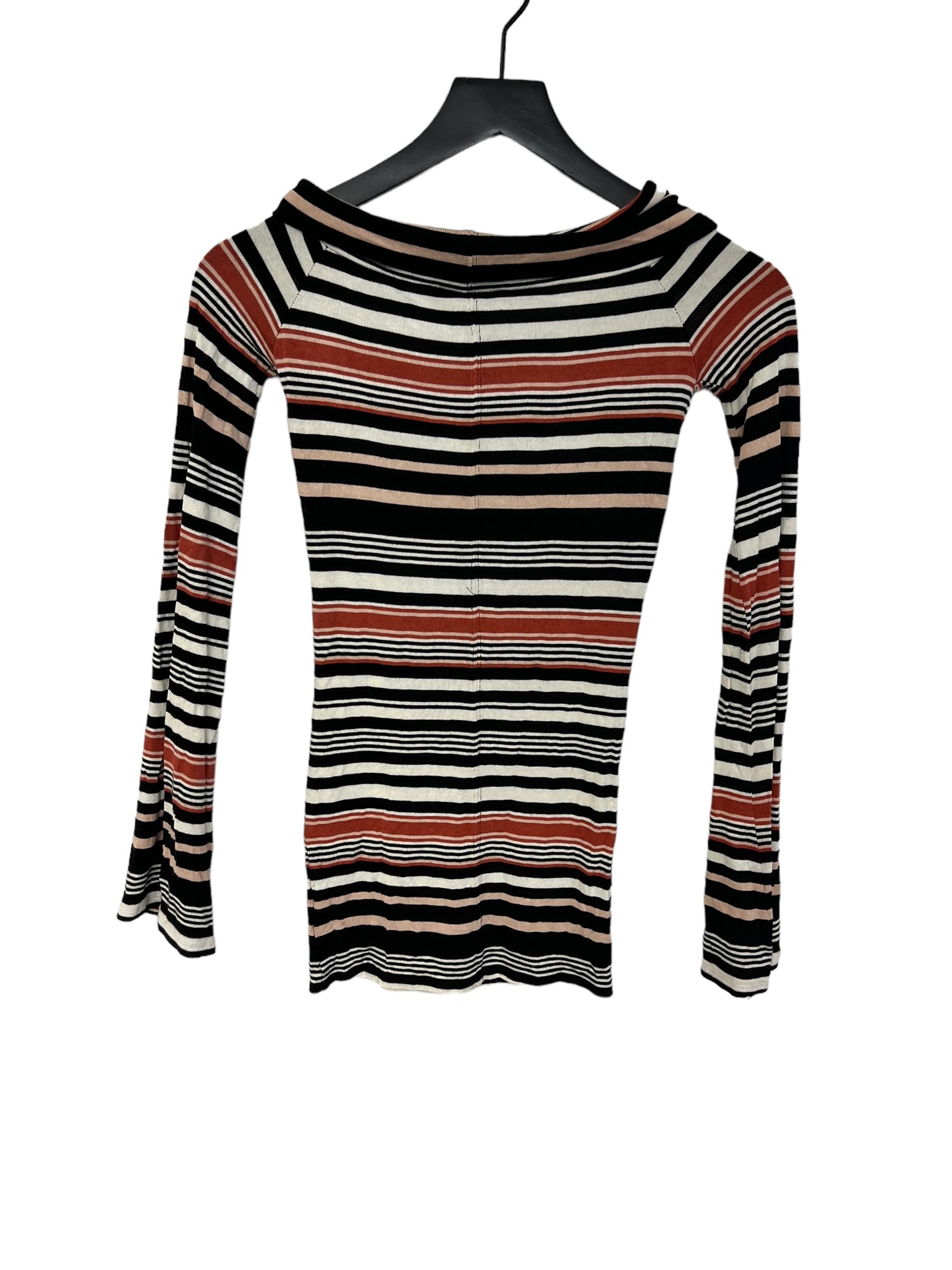 Top Long Sleeve By Free People In Multi-colored, Size: Xs