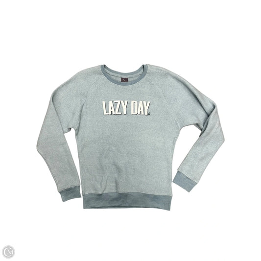 Sweatshirt Crewneck By Clothes Mentor In Blue, Size: S