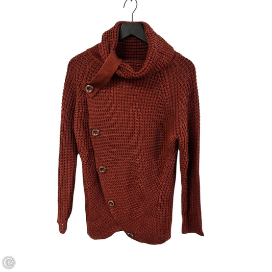 Sweater By Zenana In Orange, Size: M