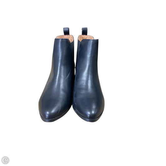 Boots Ankle Flats By J. Crew In Black, Size: 10