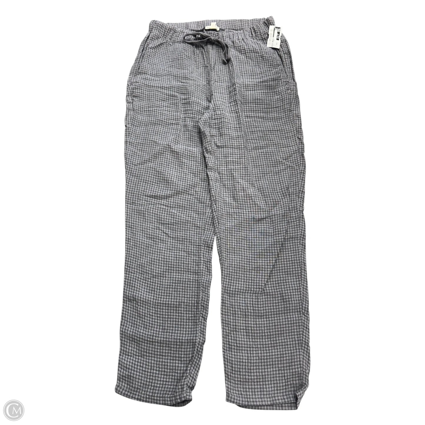 Pants Linen By Eileen Fisher In Grey, Size: Xxs