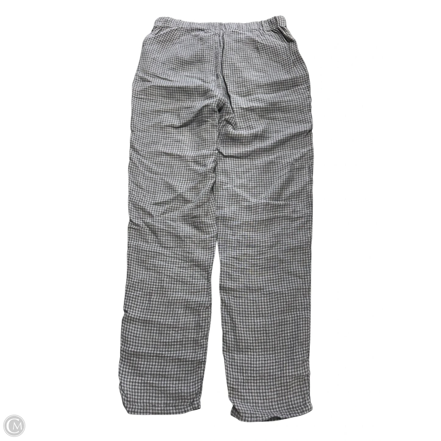 Pants Linen By Eileen Fisher In Grey, Size: Xxs