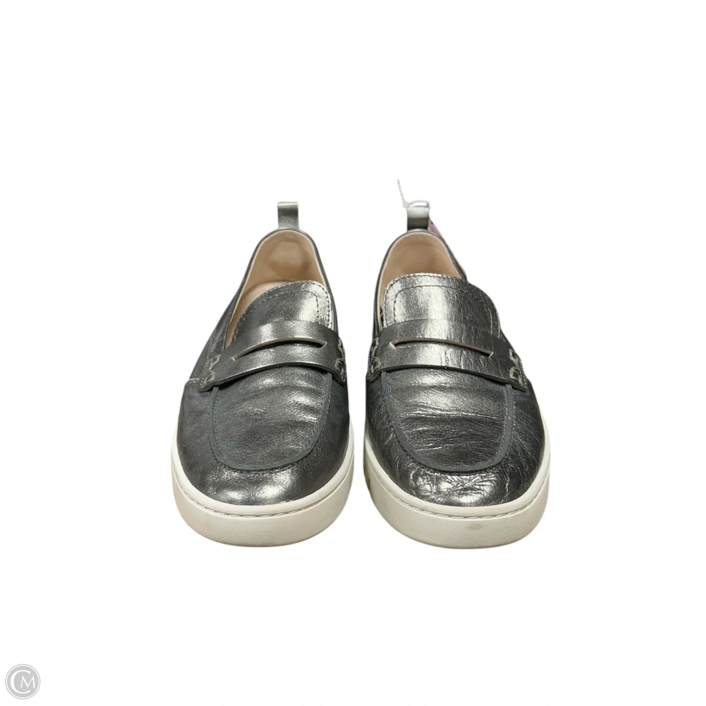 Shoes Flats By Vionic In Silver, Size: 8.5