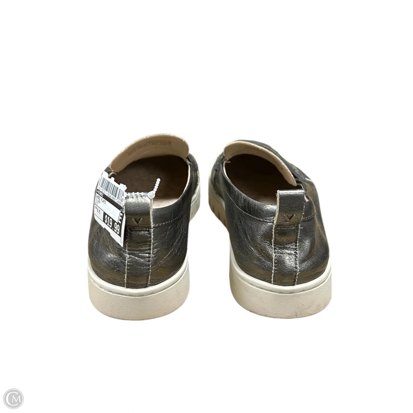 Shoes Flats By Vionic In Silver, Size: 8.5