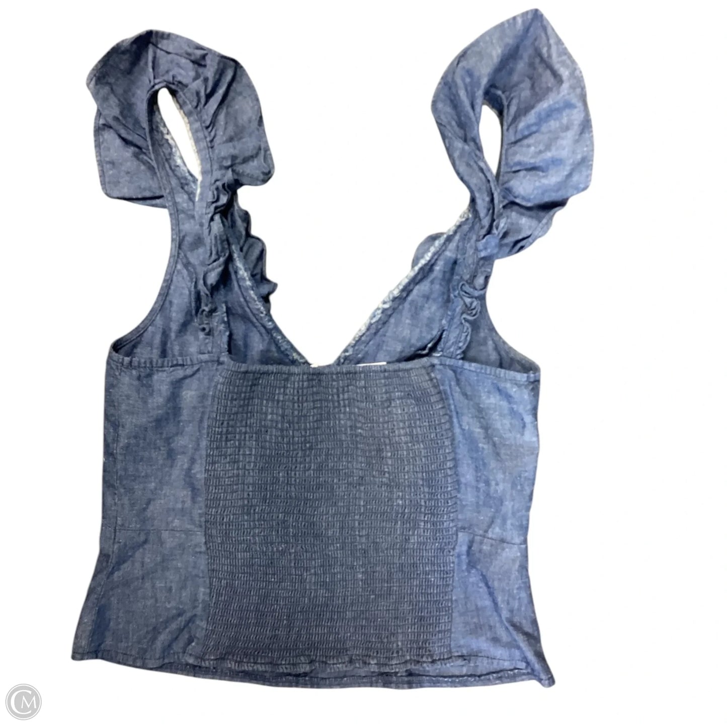 Top Sleeveless By Free People In Blue, Size: Xs