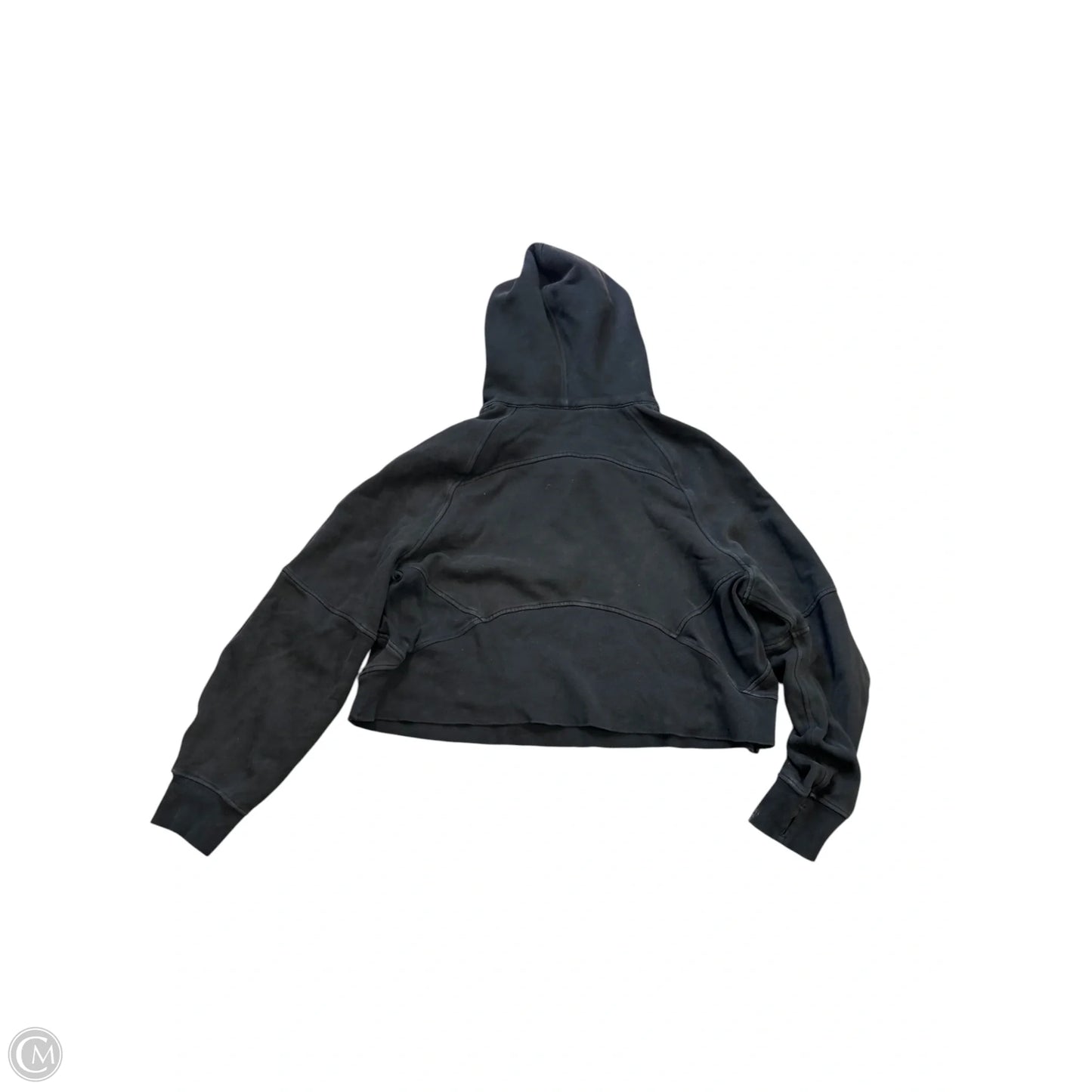 Athletic Sweatshirt Hoodie By Lululemon In Black, Size: Xl
