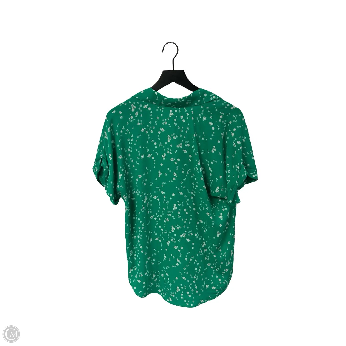 Top Short Sleeve By Cabi In Green, Size: S
