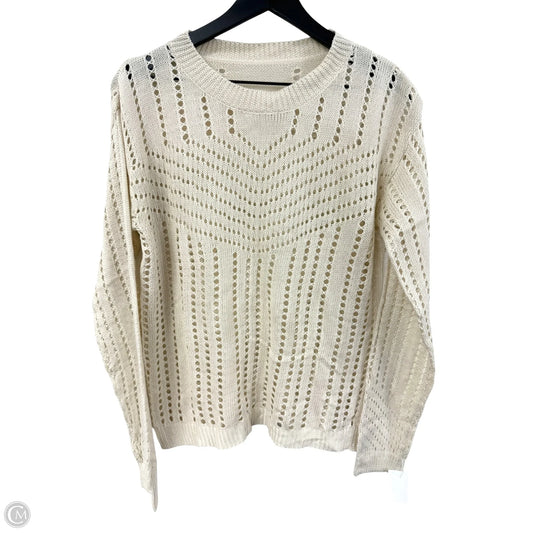 Sweater By Shein In Cream, Size: M