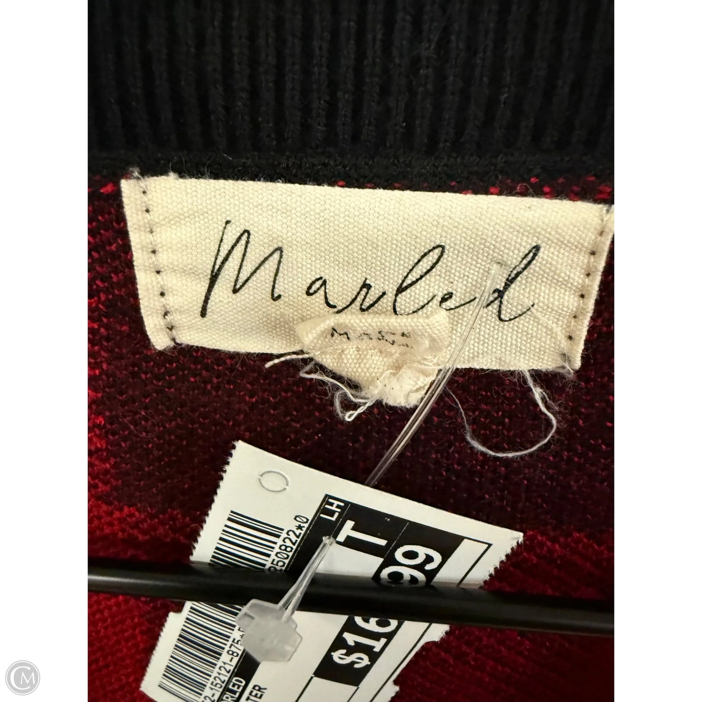 Sweater By Marled In Red, Size: Xl