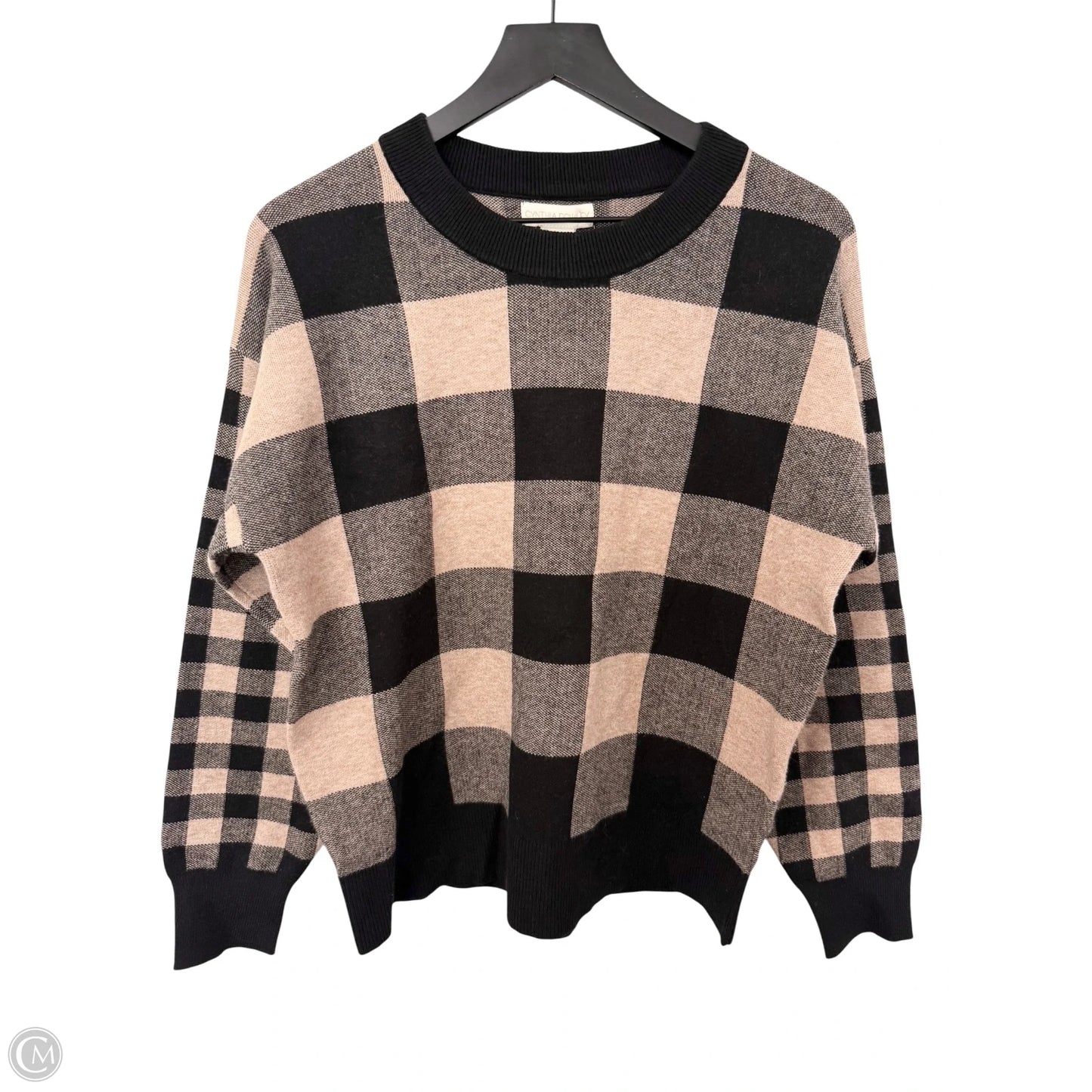 Sweater By Cynthia Rowley In Black & Brown, Size: S