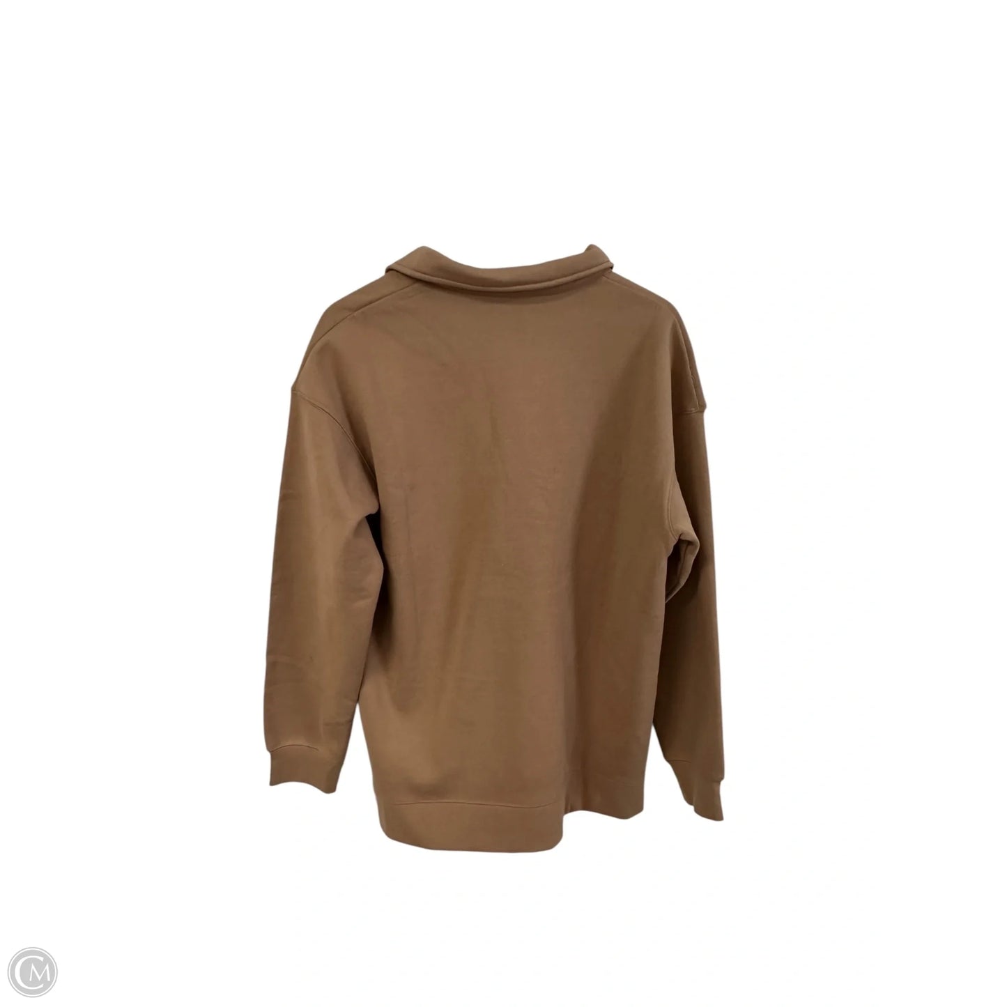 Sweatshirt Collar By Mondetta In Brown, Size: L