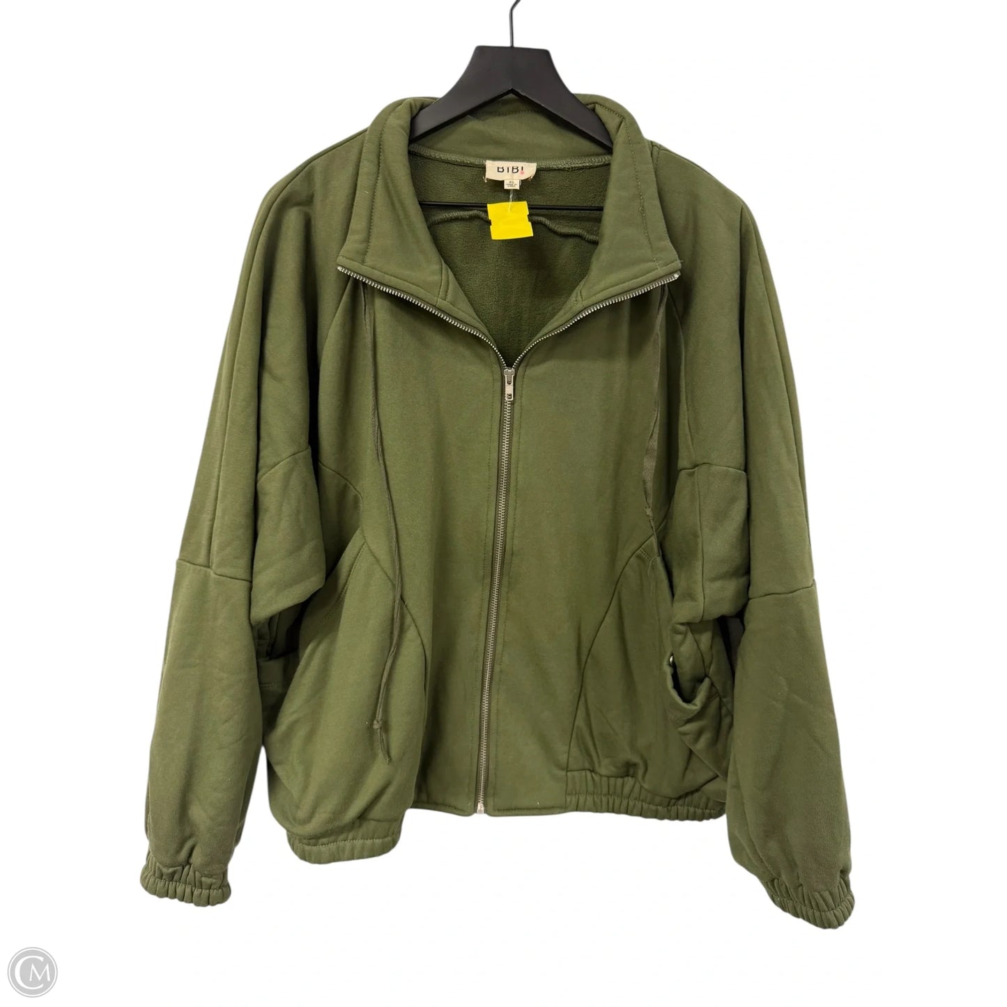 Jacket Puffer & Quilted By Bibi In Green, Size: Xl