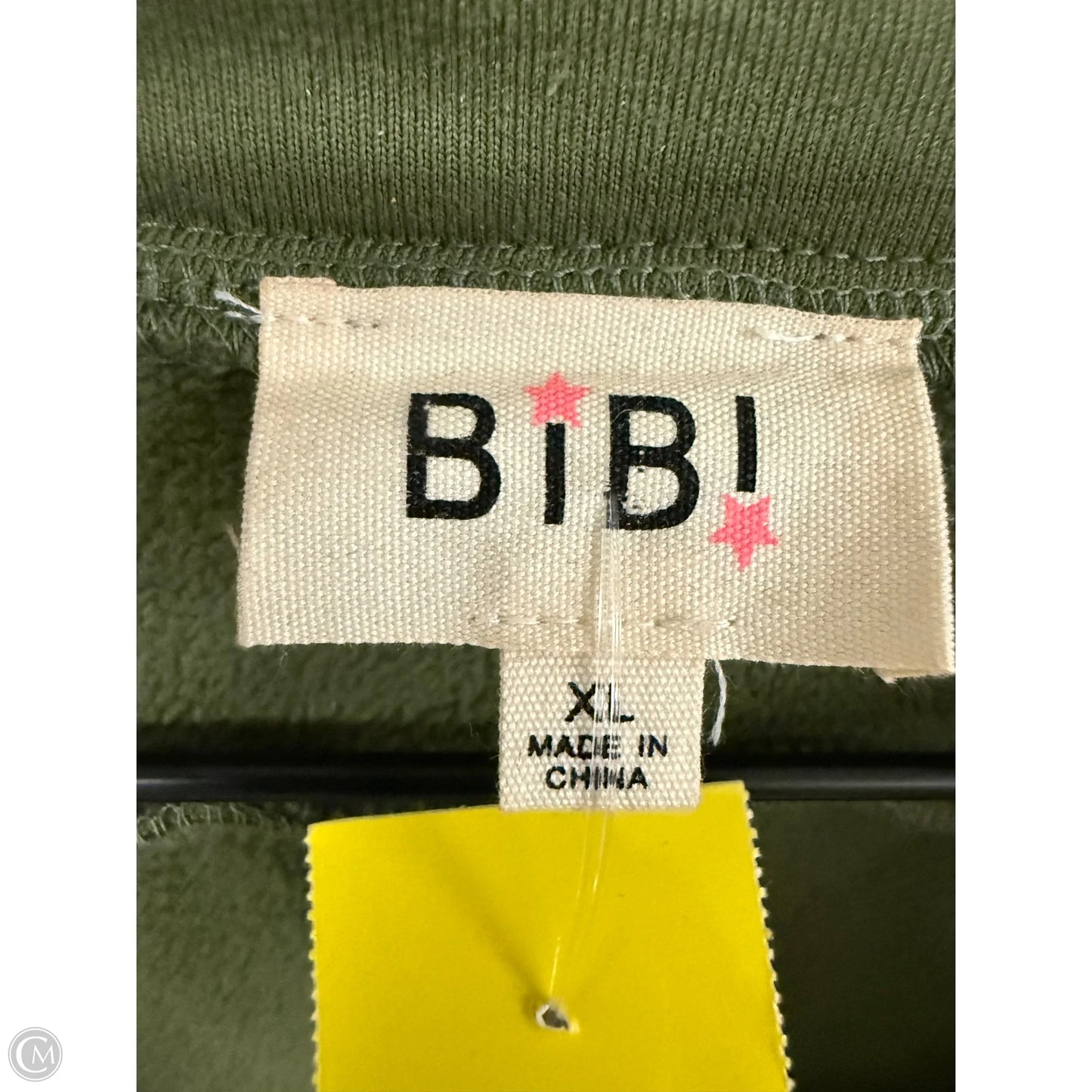 Jacket Puffer & Quilted By Bibi In Green, Size: Xl