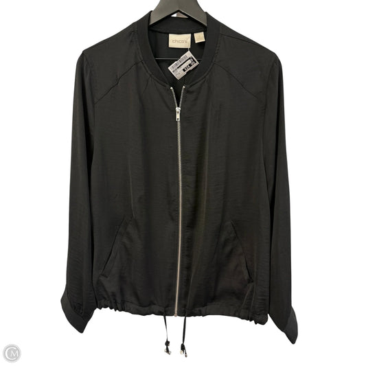 Jacket Other By Chicos In Black, Size: Xl