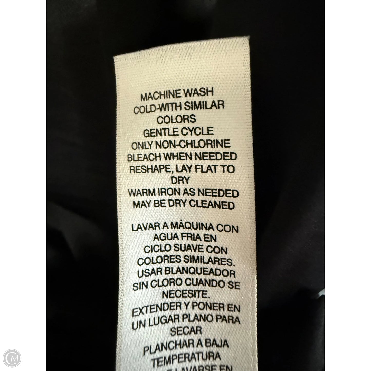 Jacket Other By Chicos In Black, Size: Xl