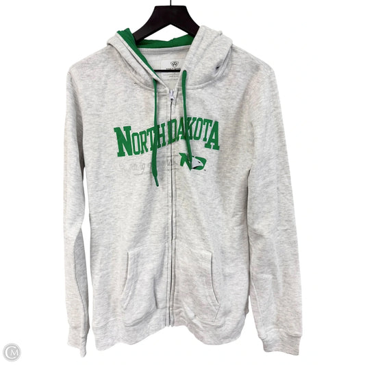 Sweatshirt Hoodie By Clothes Mentor In Grey, Size: L