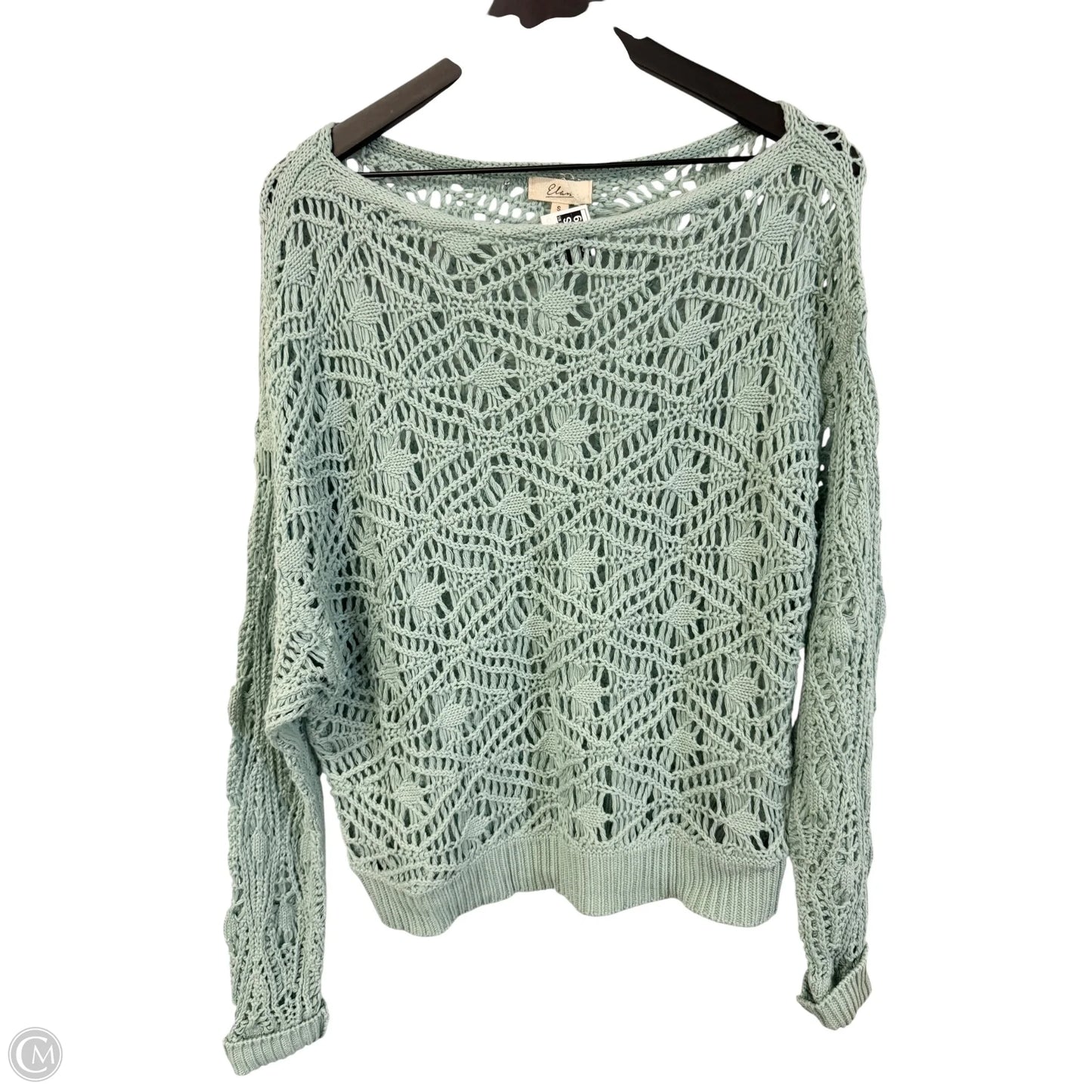 Sweater By Elan In Blue, Size: S