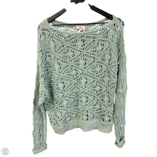 Sweater By Elan In Blue, Size: S
