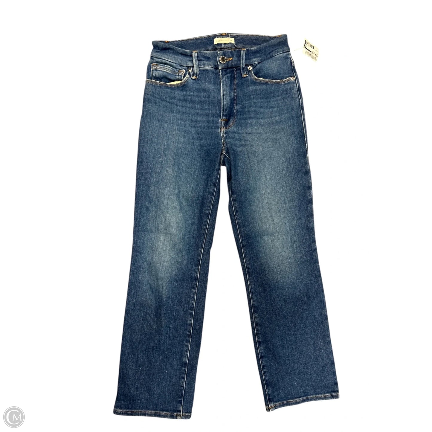 Jeans Straight By Good American In Blue, Size: 0