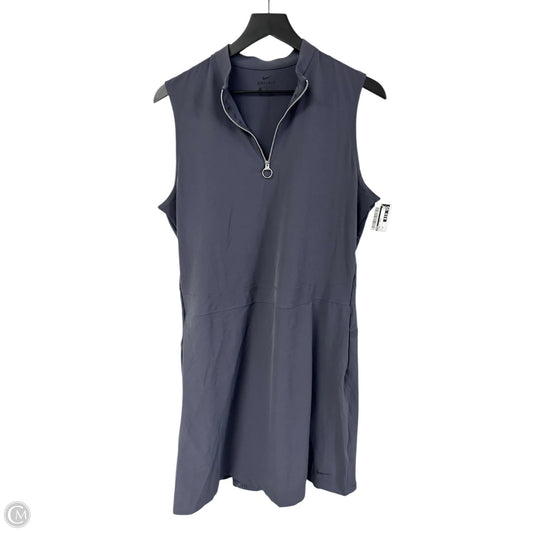 Athletic Dress By Nike In Purple, Size: M