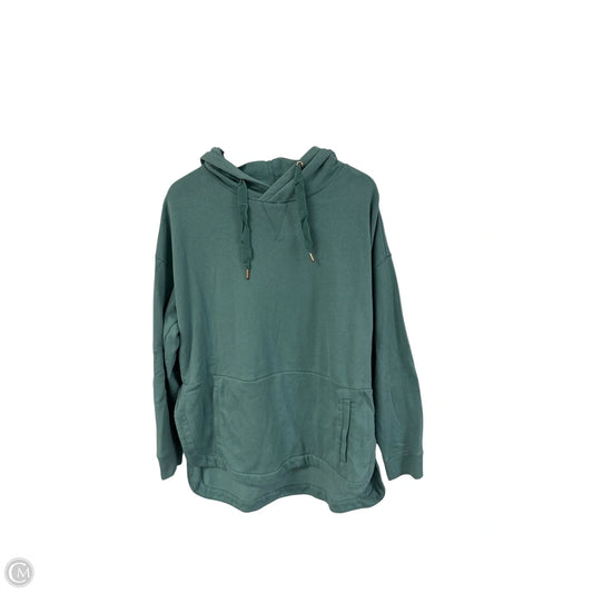 Sweatshirt Hoodie By Old Navy In Teal, Size: Xl