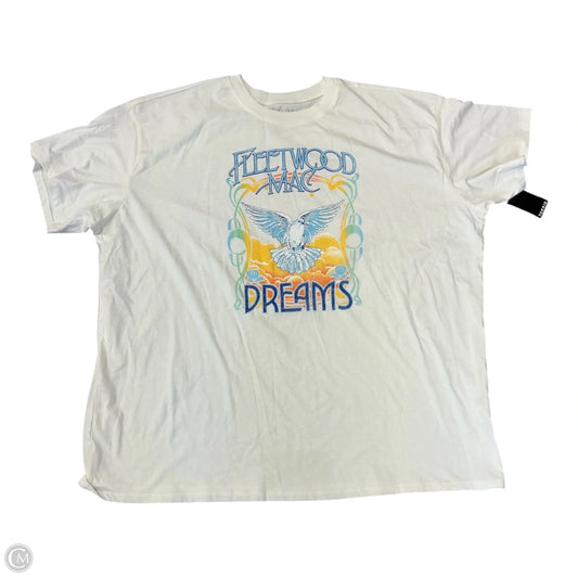 Top Short Sleeve By Torrid In White, Size: L