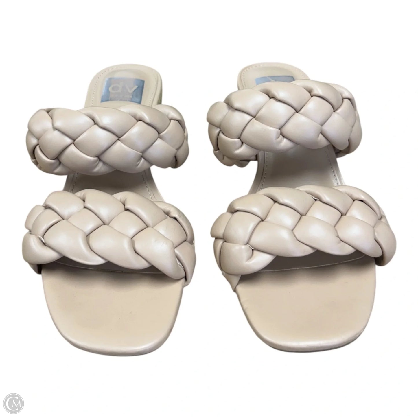 Sandals Heels Block By Dolce Vita In Tan, Size: 8