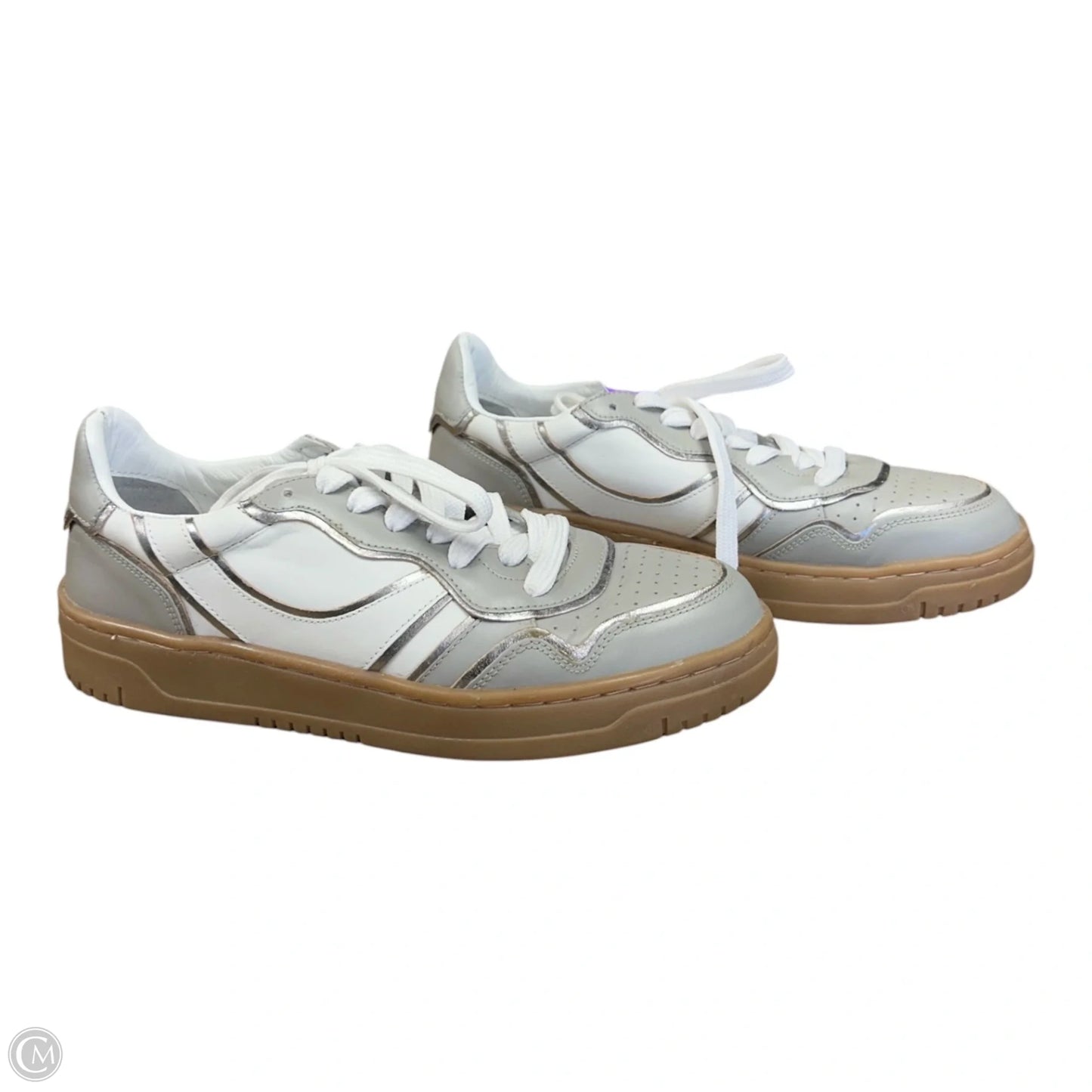 Shoes Sneakers By Free People In Grey & White, Size: 9