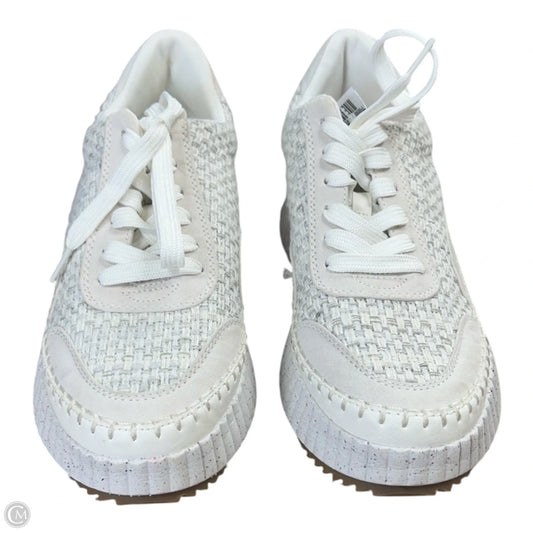 Shoes Sneakers Platform By Universal Thread In Cream, Size: 8.5