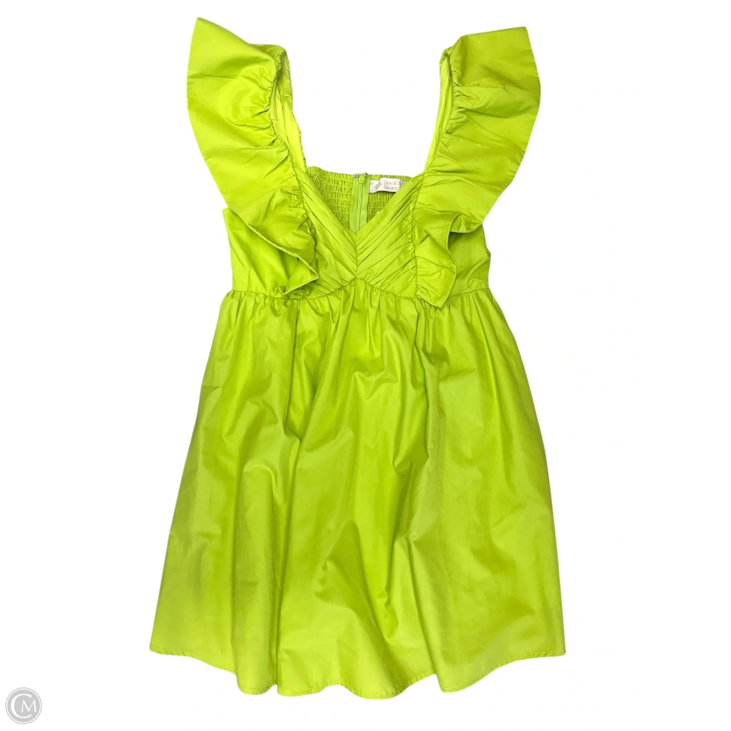 Dress Casual Short By Leela & Lavender In Green, Size: S