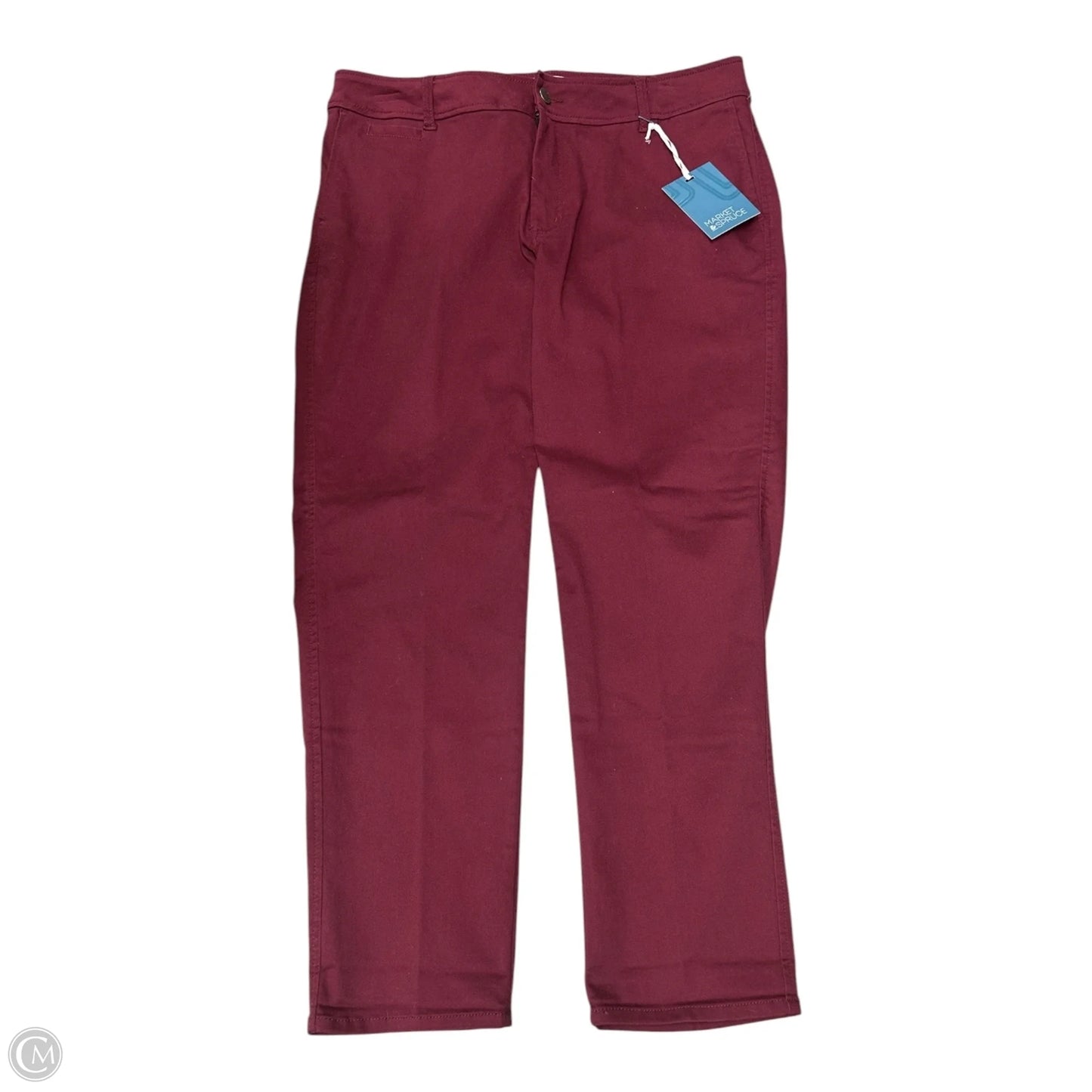 Pants Dress By Market & Spruce In Maroon, Size: 16