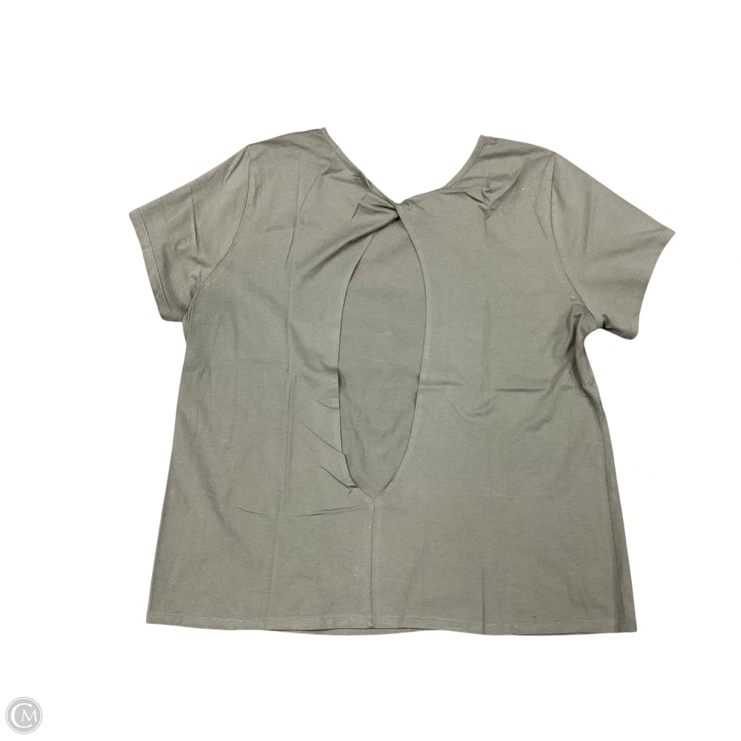Top Short Sleeve By Threads 4 Thought In Green, Size: Xxl