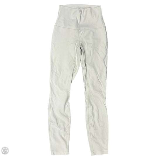 Athletic Leggings By Lululemon In Ivory, Size: 2