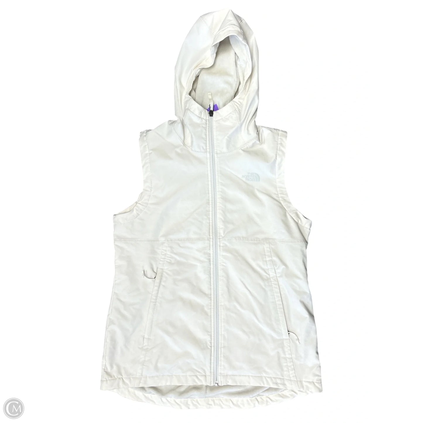 Vest Puffer & Quilted By The North Face In Cream, Size: L