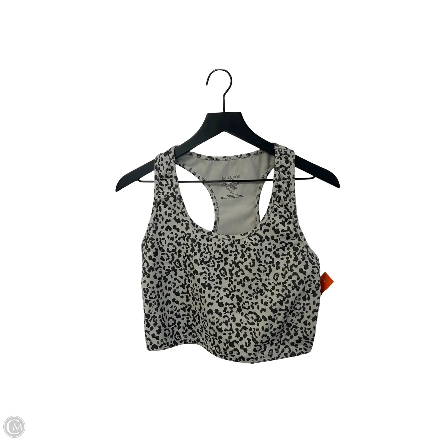 Athletic Tank Top By Cme In Animal Print, Size: L