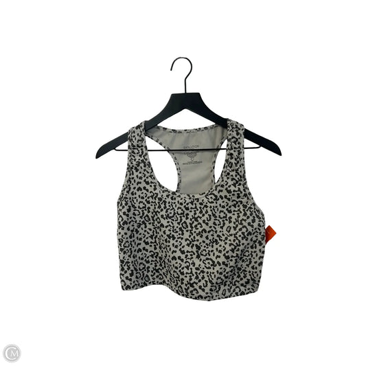 Athletic Tank Top By Cme In Animal Print, Size: L