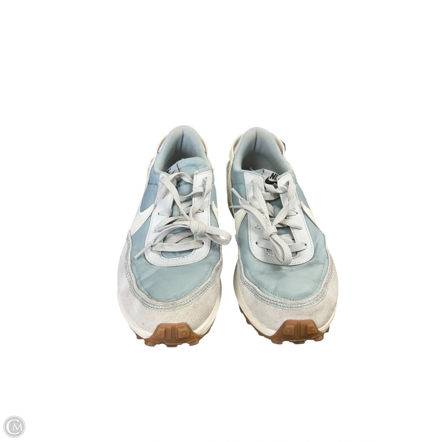 Shoes Sneakers By Nike In Cream & Green, Size: 8.5