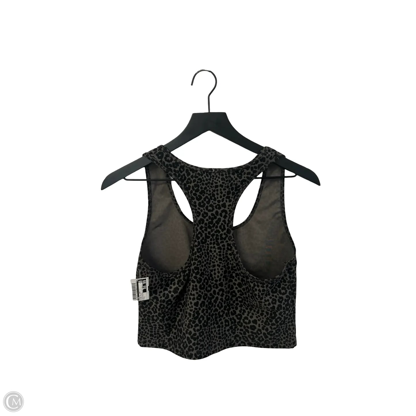 Athletic Tank Top By Cme In Animal Print, Size: L
