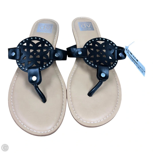Sandals Flats By Dolce Vita In Black, Size: 8