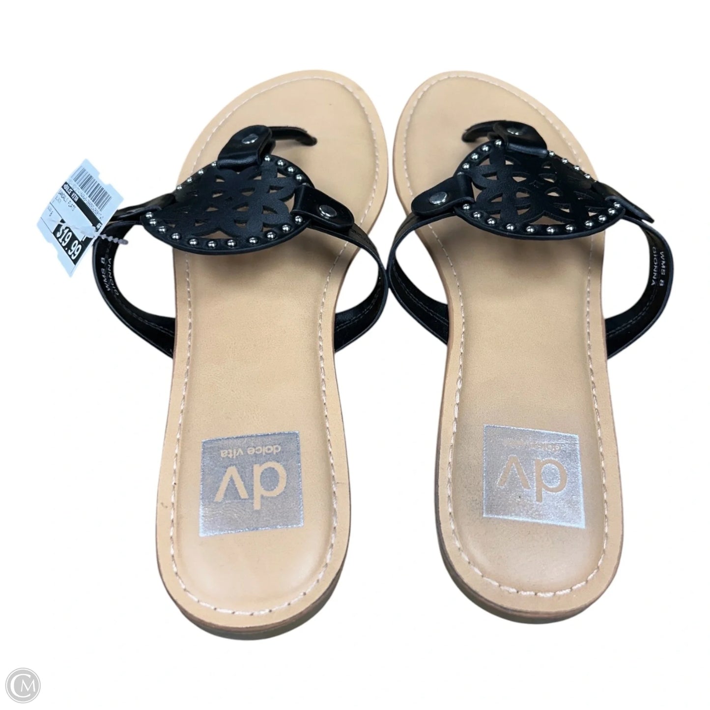Sandals Flats By Dolce Vita In Black, Size: 8