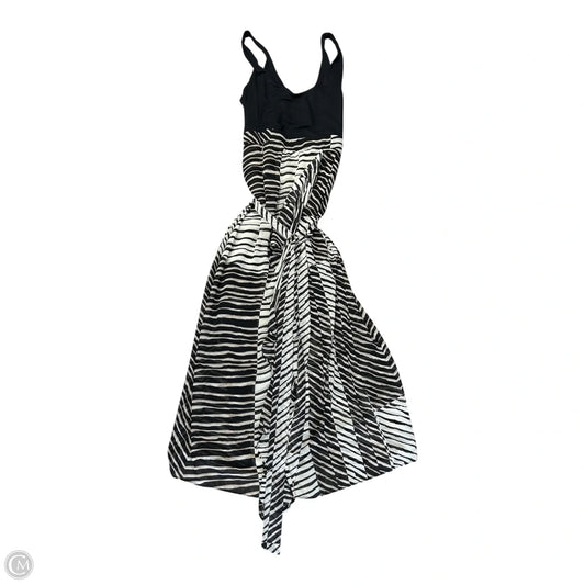 Dress Casual Maxi By Cabi In Black & Tan, Size: L